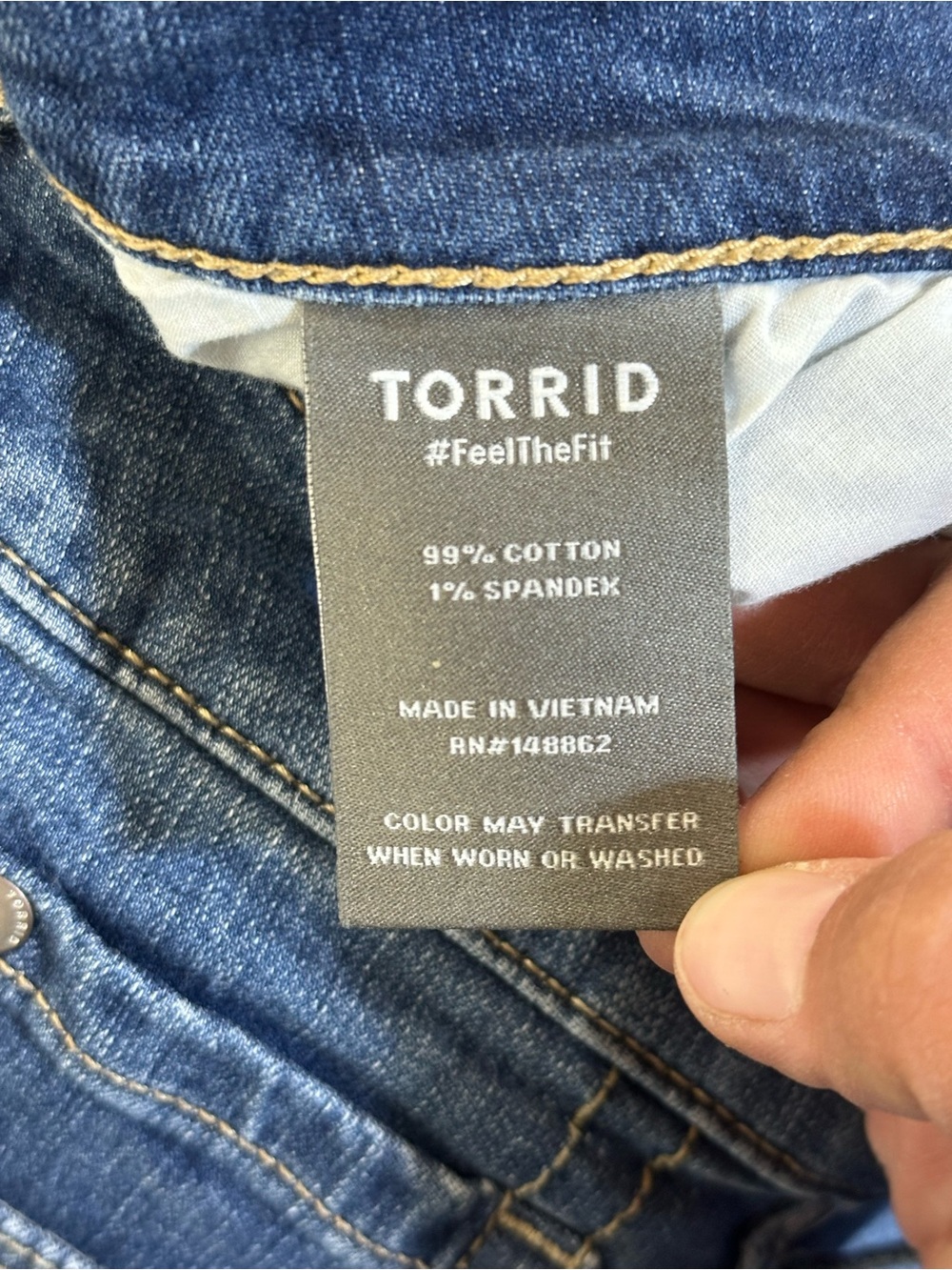 Torrid Mid Rise Slim Boot Jeans - Picture 6 of 7